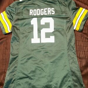 Ladies Nike On Field Aaron Rodgers 12 size S
